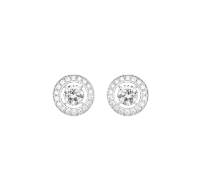 Серьги Boucheron  Ava Round Earrings 0,53ct-0,54ct F/VS1