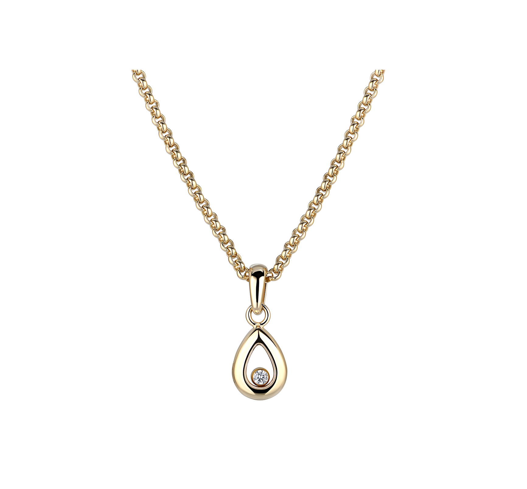 Колье Chopard подвеска Happy Diamonds 79/154-0001