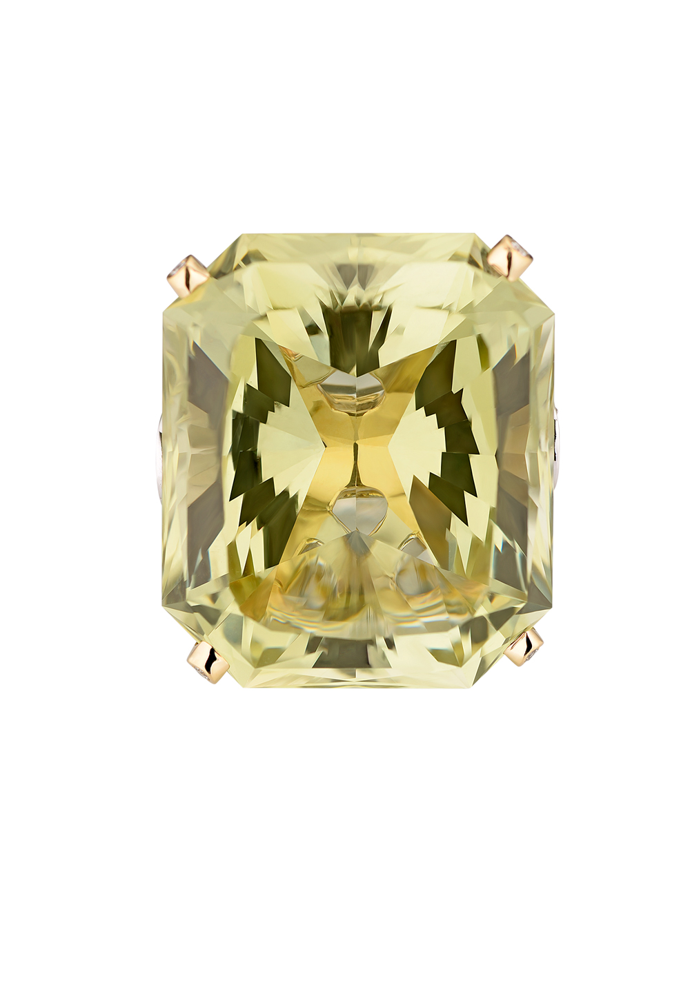 Кольцо с бриллиантом No Name  с бериллом 91,7ct