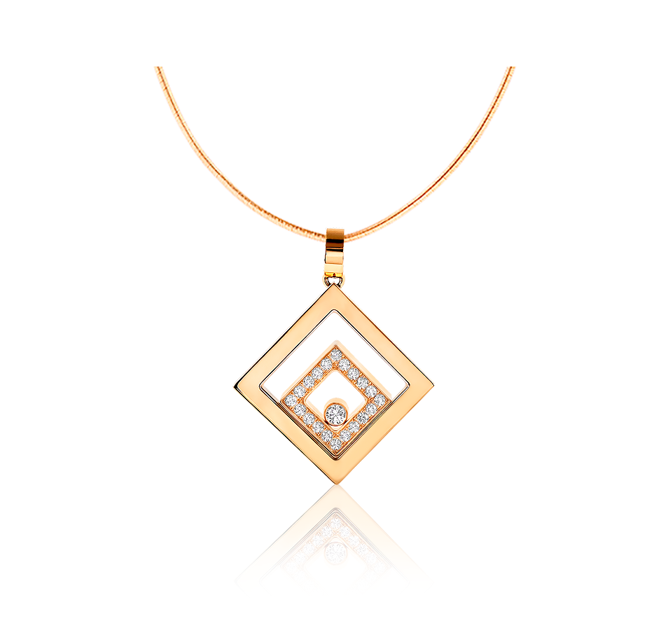 Колье Chopard подвеска на цепи Happy Spirit 79/6045/0-20