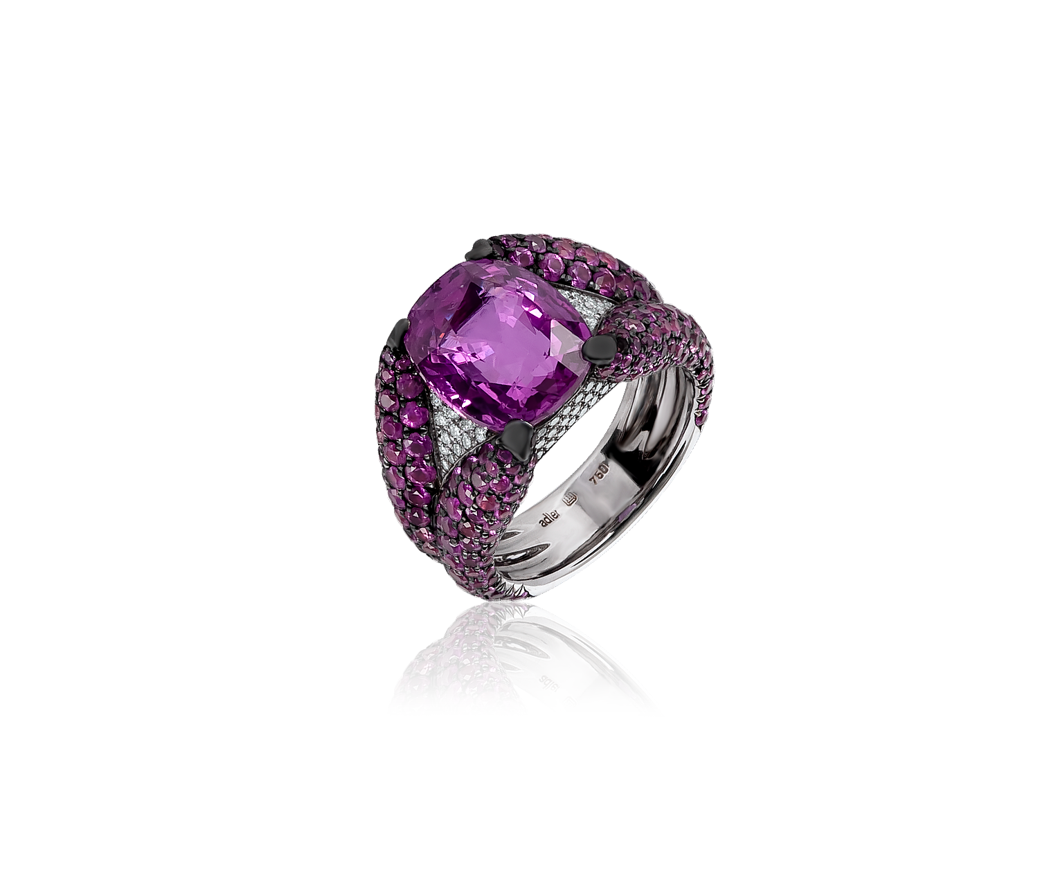 Кольцо Adler  с сапфиром 6,4ct