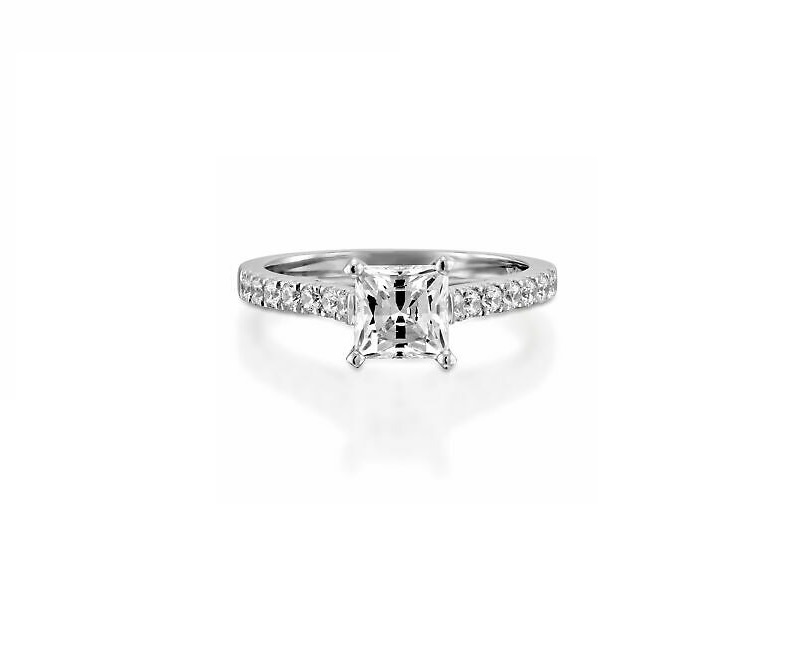 Кольцо с бриллиантом RalfDiamonds  1,01ct G/I1