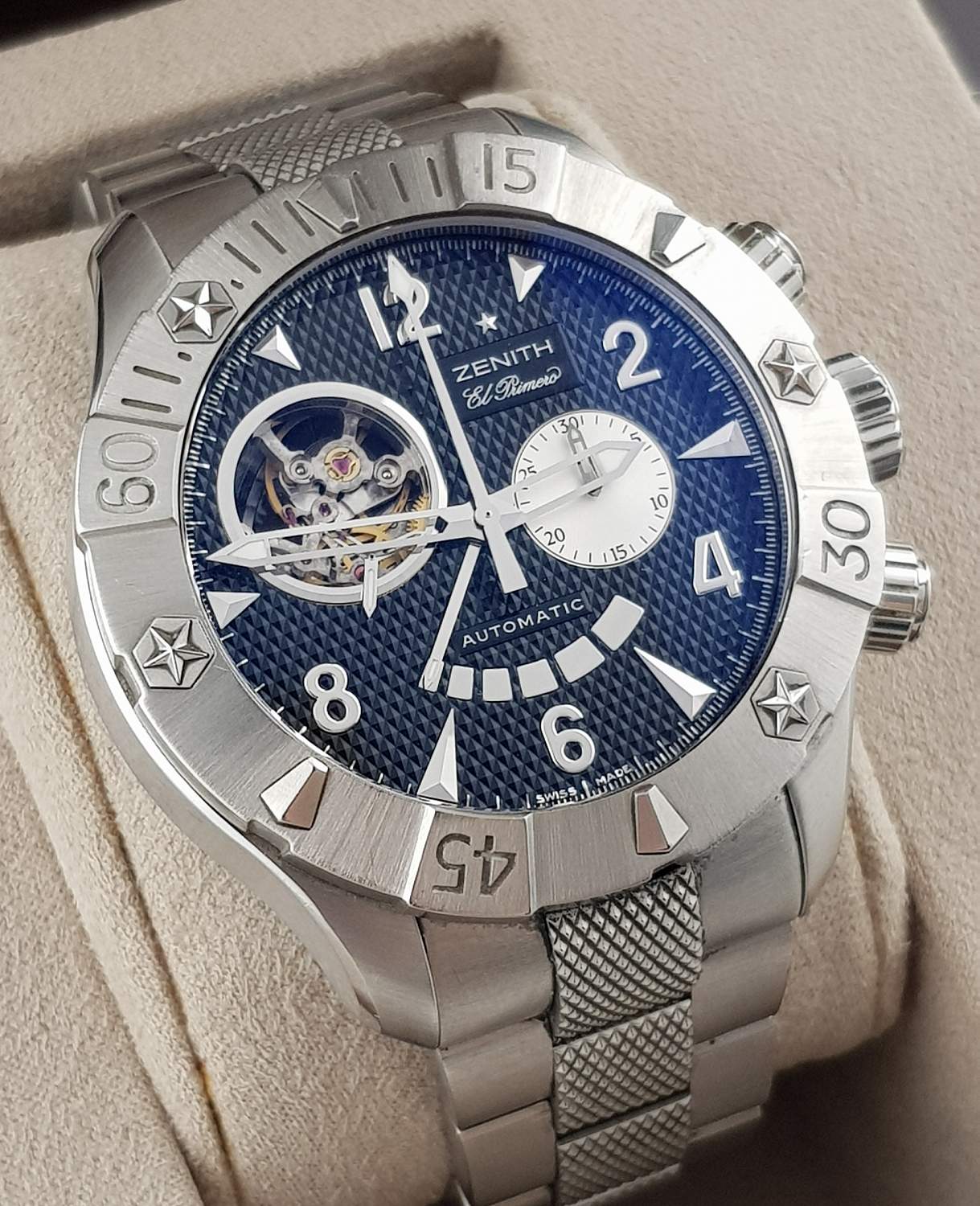 Часы Zenith  Defy Classic Open El Primero 03.0526.4021