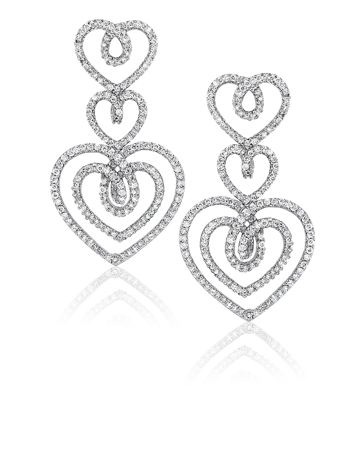 Серьги RalfDiamonds  с бриллиантами