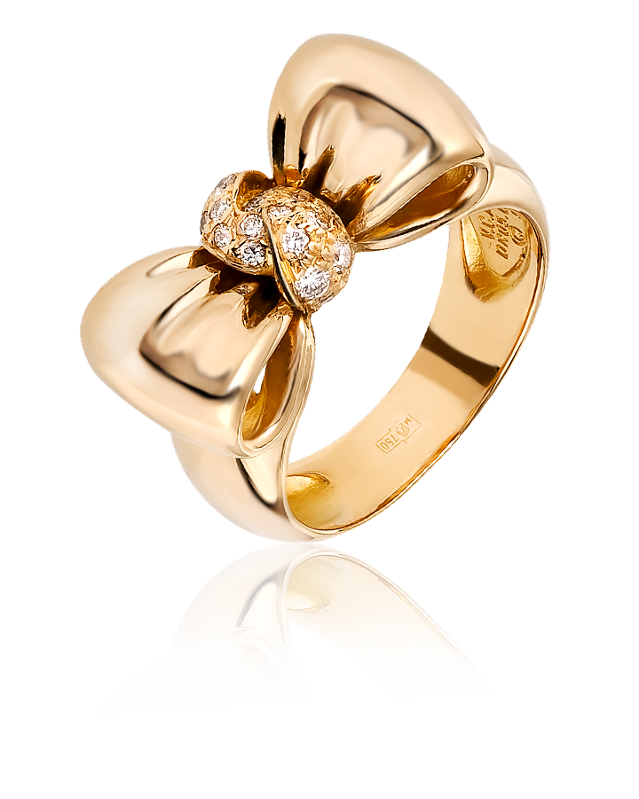 Кольцо с бриллиантом Van Cleef & Arpels