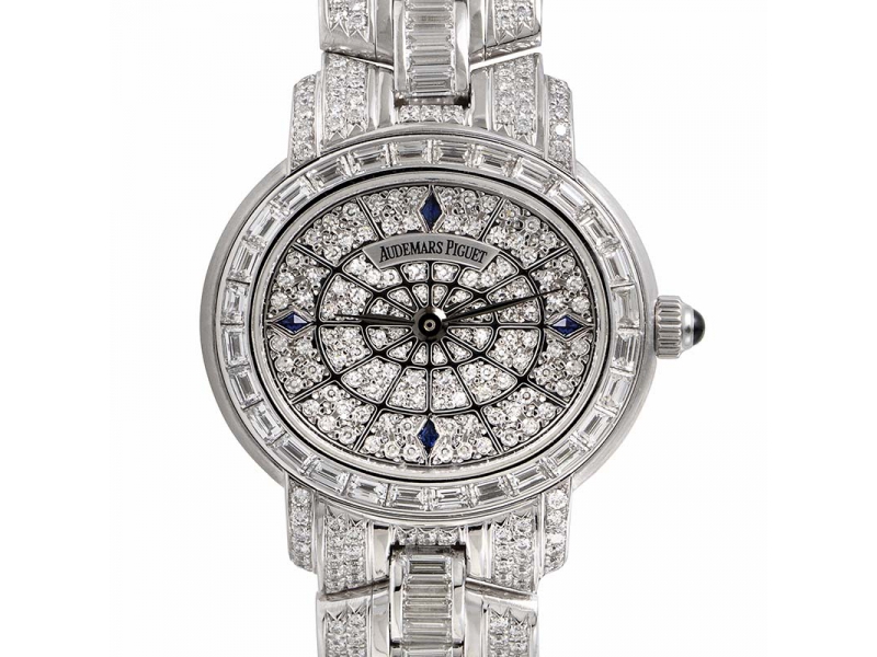 Часы Audemars Piguet Millenary 2 Hands Pave 15109BC.ZZ.8041BC.01