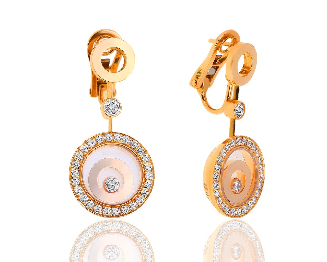 Серьги Chopard Happy Spirit Earrings