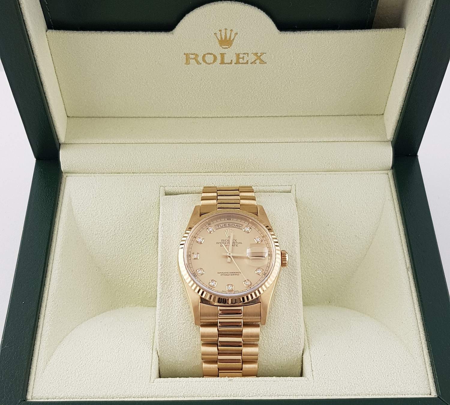 Часы Rolex Day-Date 36 mm Everose Gold 18238