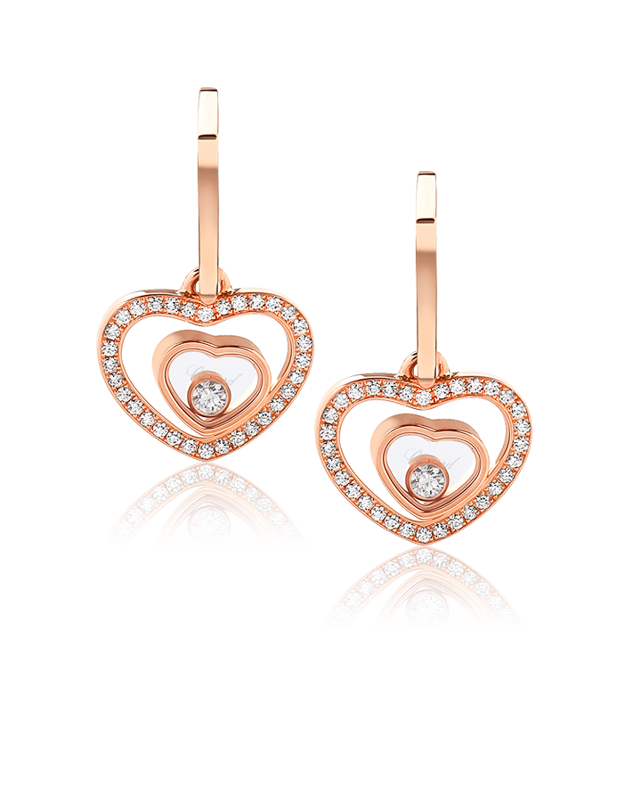 Серьги Chopard Happy Heart Earrings 837482-5002