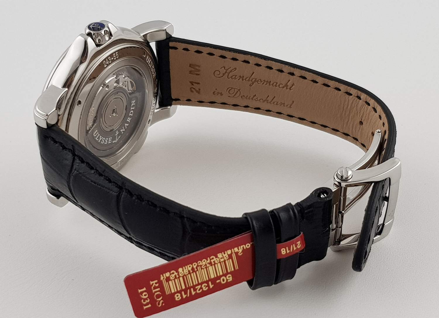 Часы Ulysse Nardin Marine Dual Time 42 mm 243-55/91