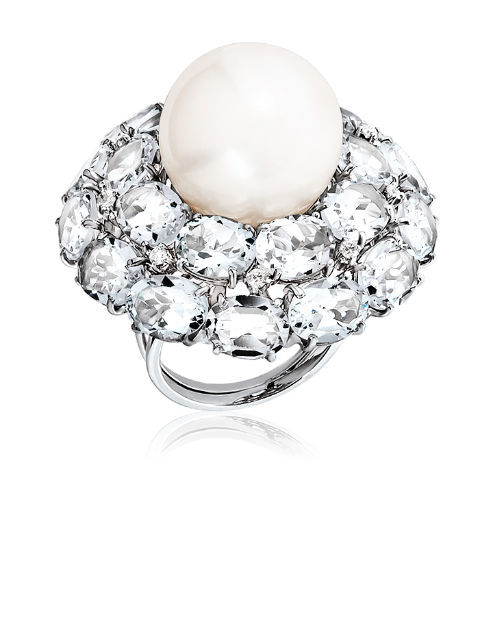 Кольцо RalfDiamonds  с жемчугом