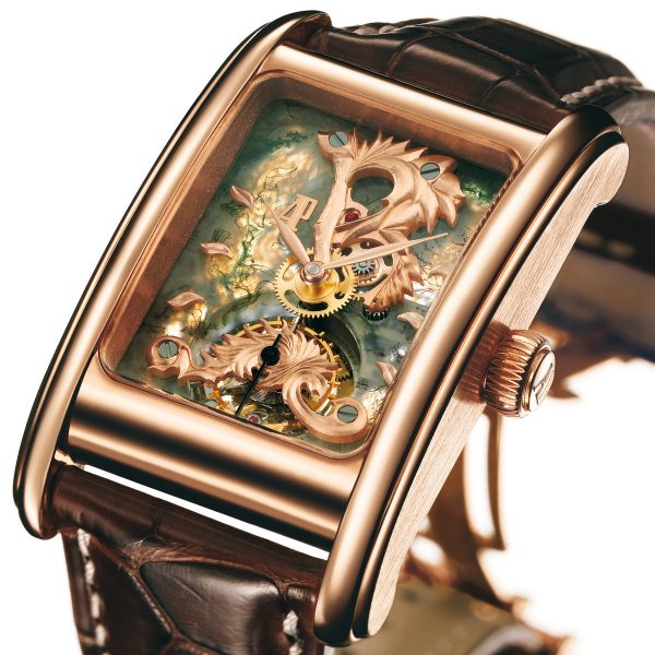 Audemars Piguet Edward Piguet Tourbillon Moss Agate 26049OR