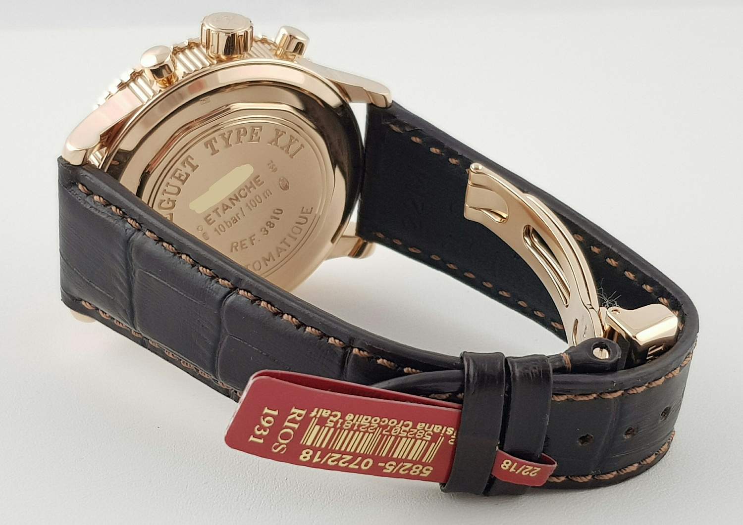 Часы Breguet Transatlantique Type XXI Flyback 18K Rose Gold 3810BR/92/9ZU