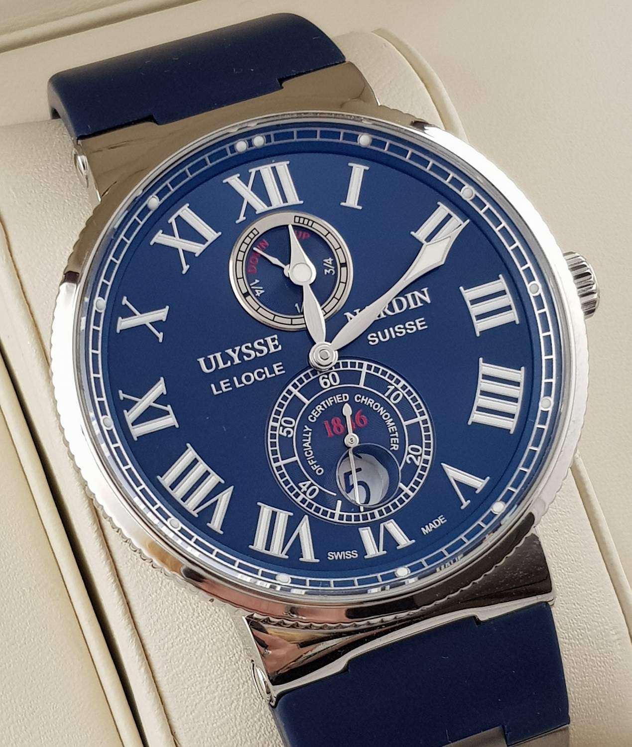 Часы Ulysse Nardin Marine Chronometer 263-67-3/43