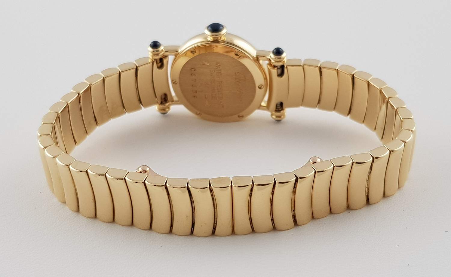 Часы Cartier Diabolo Lady 18k Yellow Gold Quartz Papers Bj-1995 Bj-1995