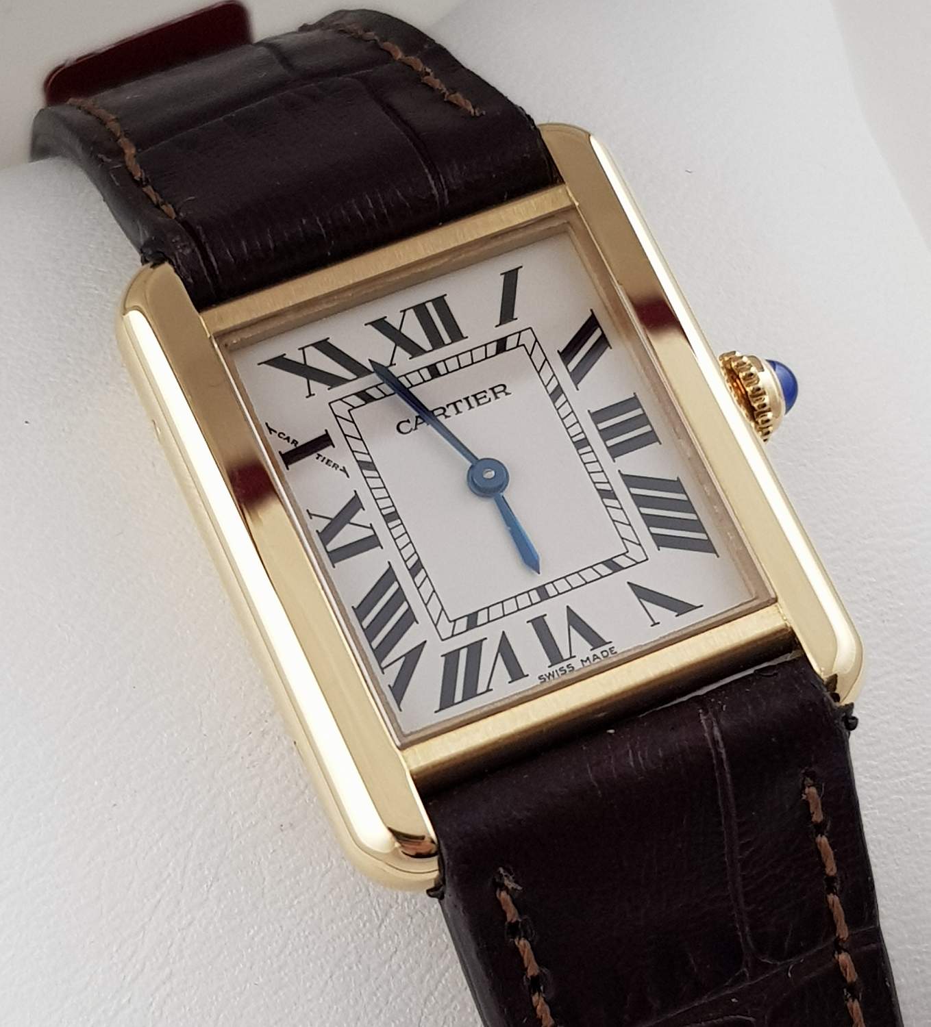 Часы Cartier Tank Solo Rose Gold/Steel Small Model W5200024
