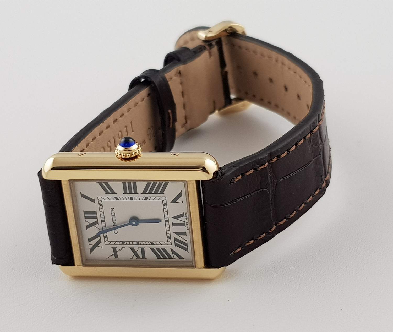 Часы Cartier Tank Solo Rose Gold/Steel Small Model W5200024