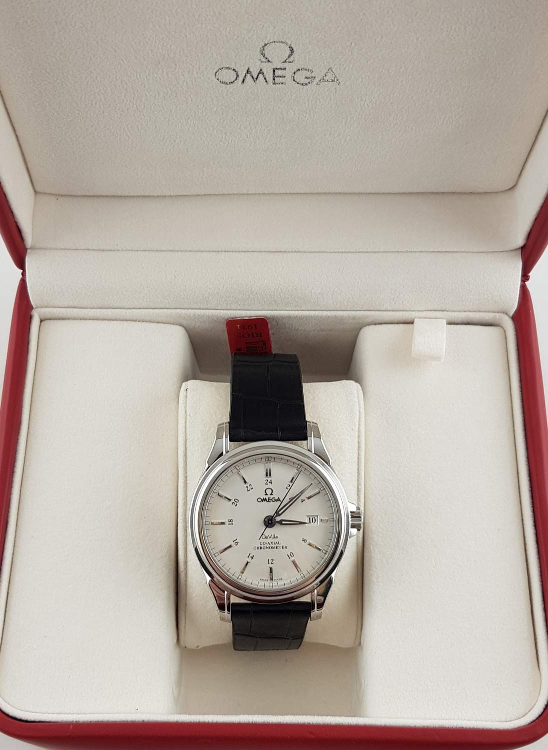 Часы Omega De Ville Co-Axial GMT 4833.40.31