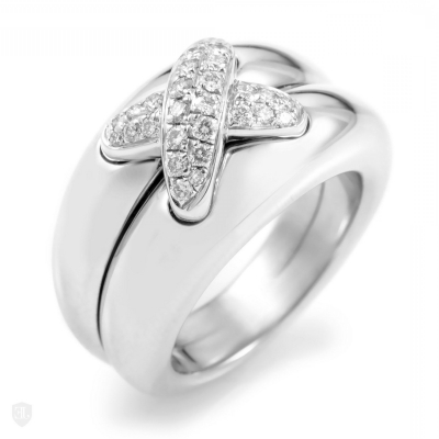 Кольцо с бриллиантом CHAUMET Liens