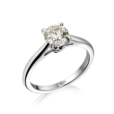 Кольцо с бриллиантом RalfDiamonds  1,07ct M/VS1