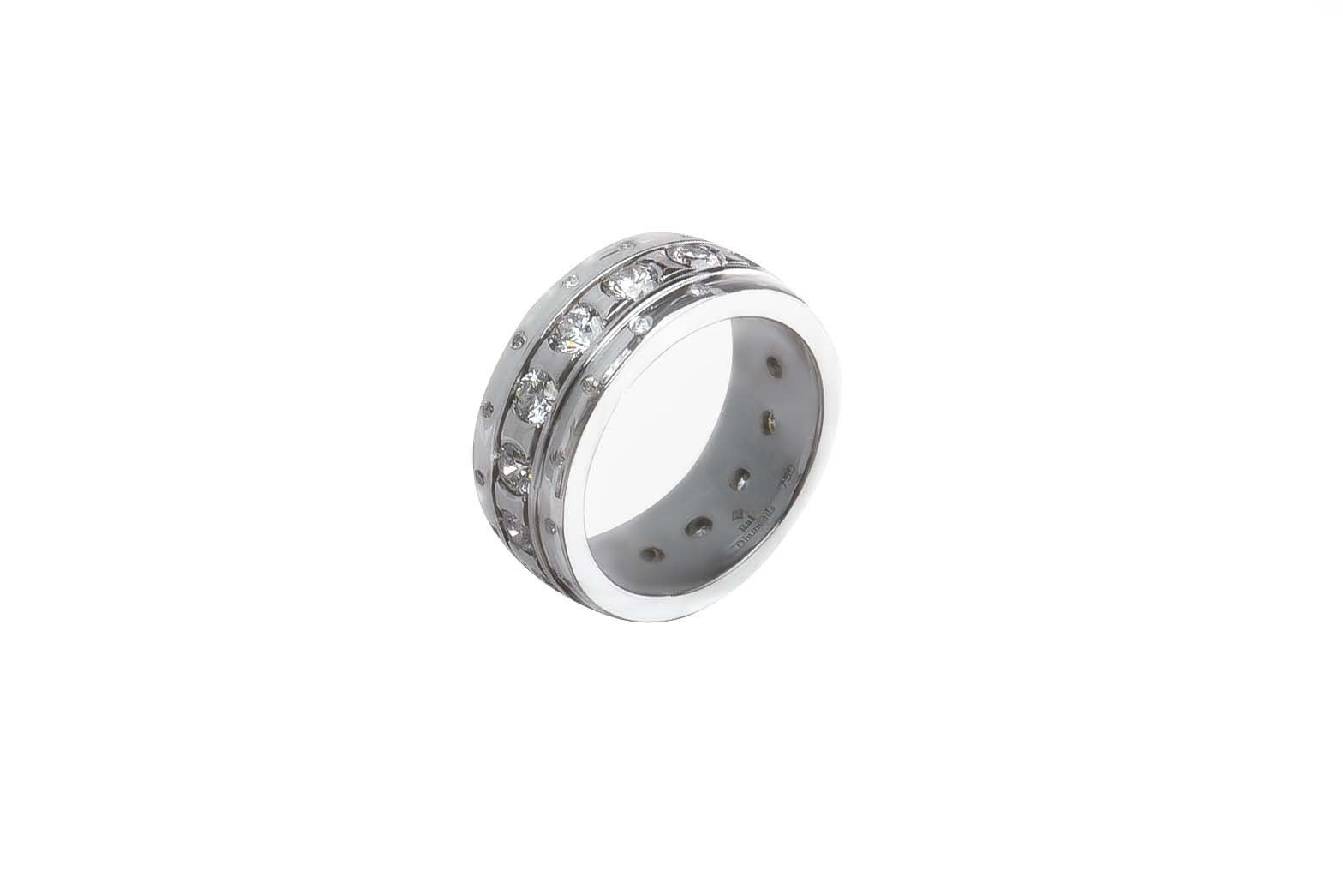 Кольцо с бриллиантом RalfDiamonds  с бриллиантами