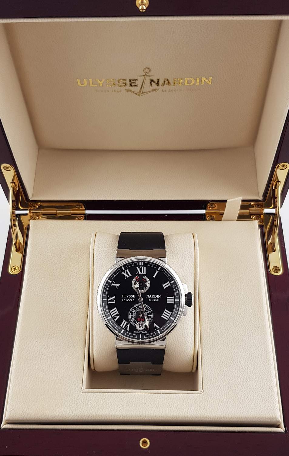 Часы Ulysse Nardin Marine Chronometer Manufacture 1183-126-3/42