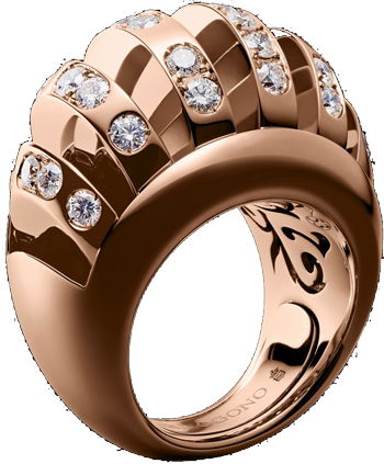 Кольцо с бриллиантом de Grisogono Arcobaleno Collection Ring 51901/04