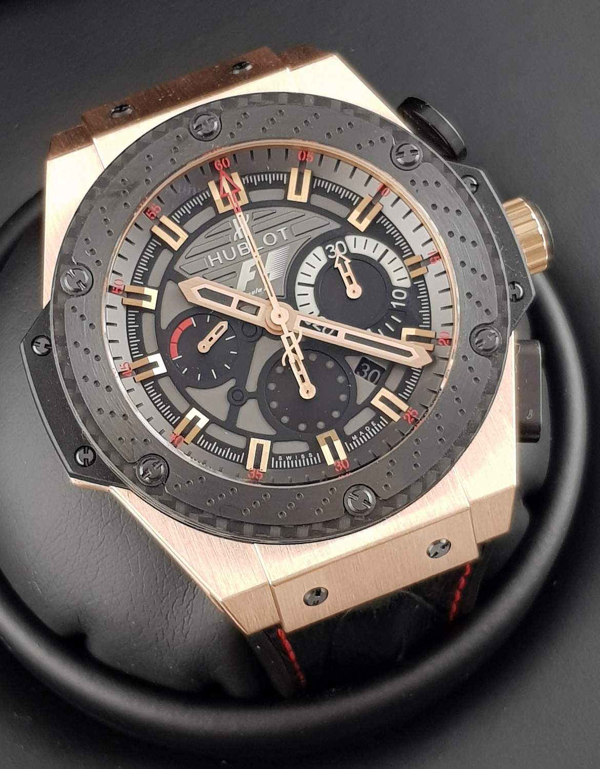 Часы Hublot King Power F1 Great Britain 703.OM.6912.HR.FMC12