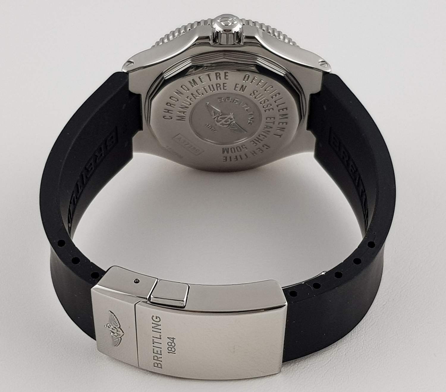 Часы Breitling Superocean GMT Black Dial Automatic Stainless Steel A32380