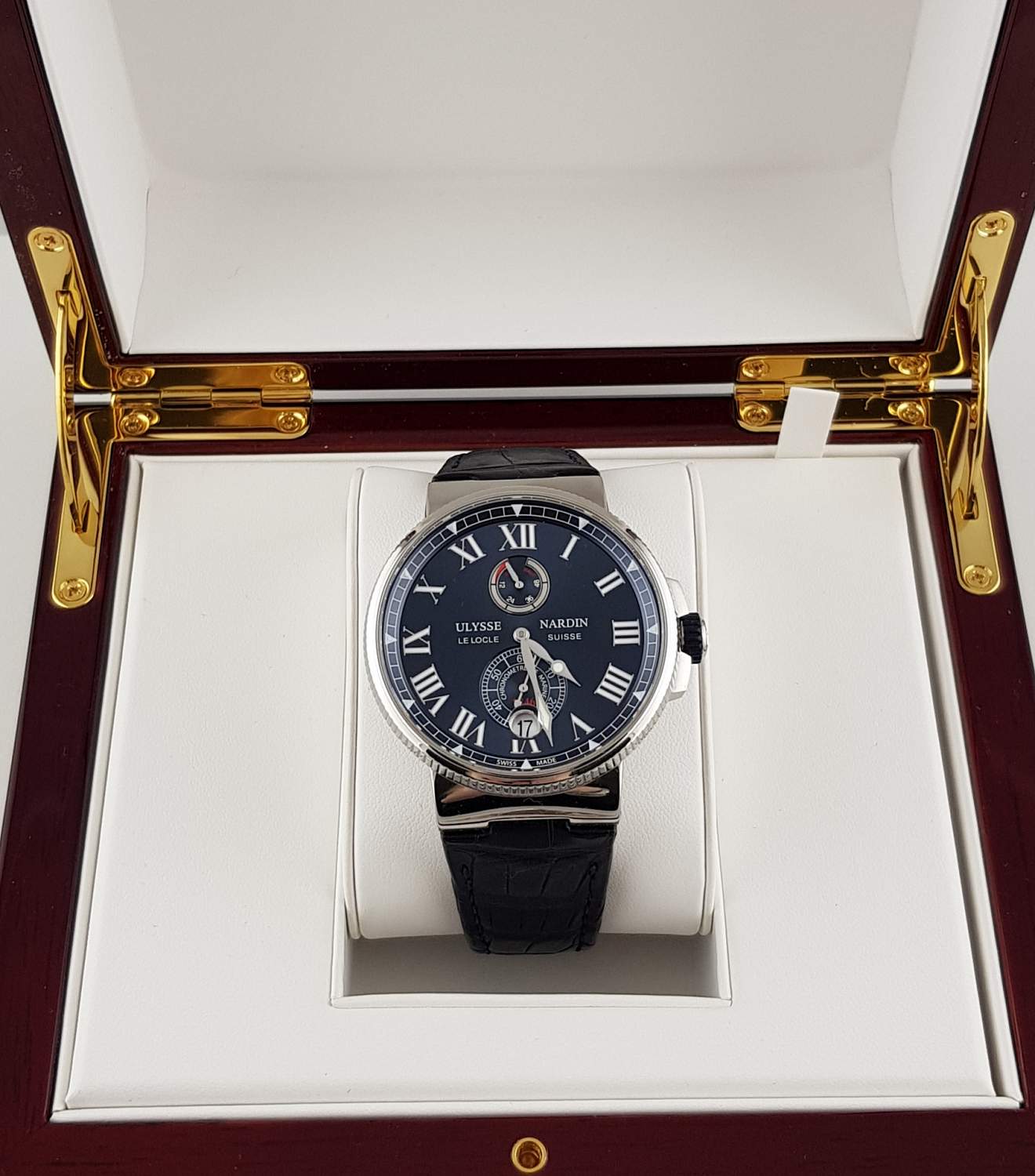 Часы Ulysse Nardin Marine Chronometer Manufacture 1183-122-3/42