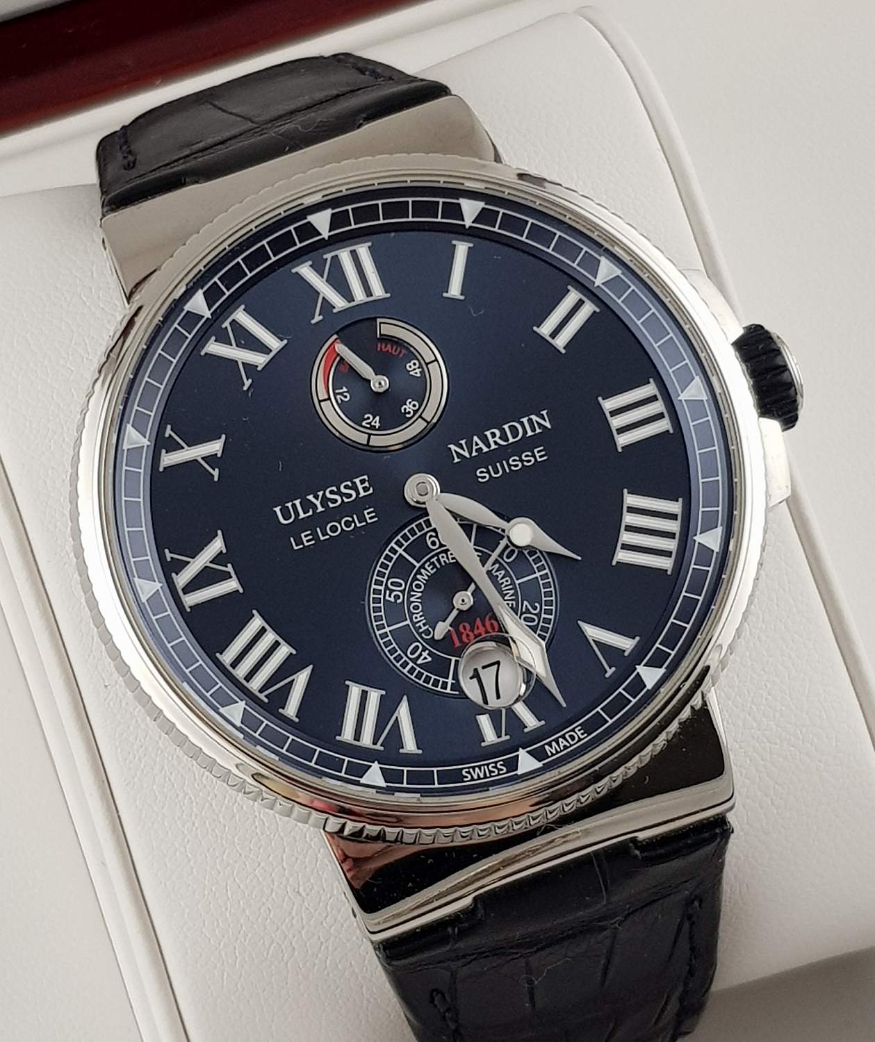 Часы Ulysse Nardin Marine Chronometer Manufacture 1183-122-3/42