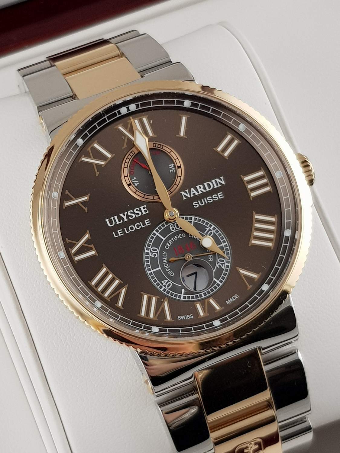 Часы Ulysse Nardin Maxi Marine Chronometer 265-67-8/45