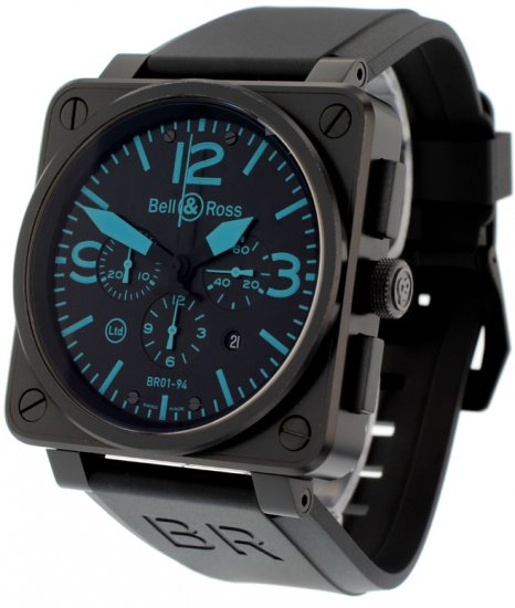 Часы Bell&Ross BR 01-94 Chronograph BR 01-94 SBlu
