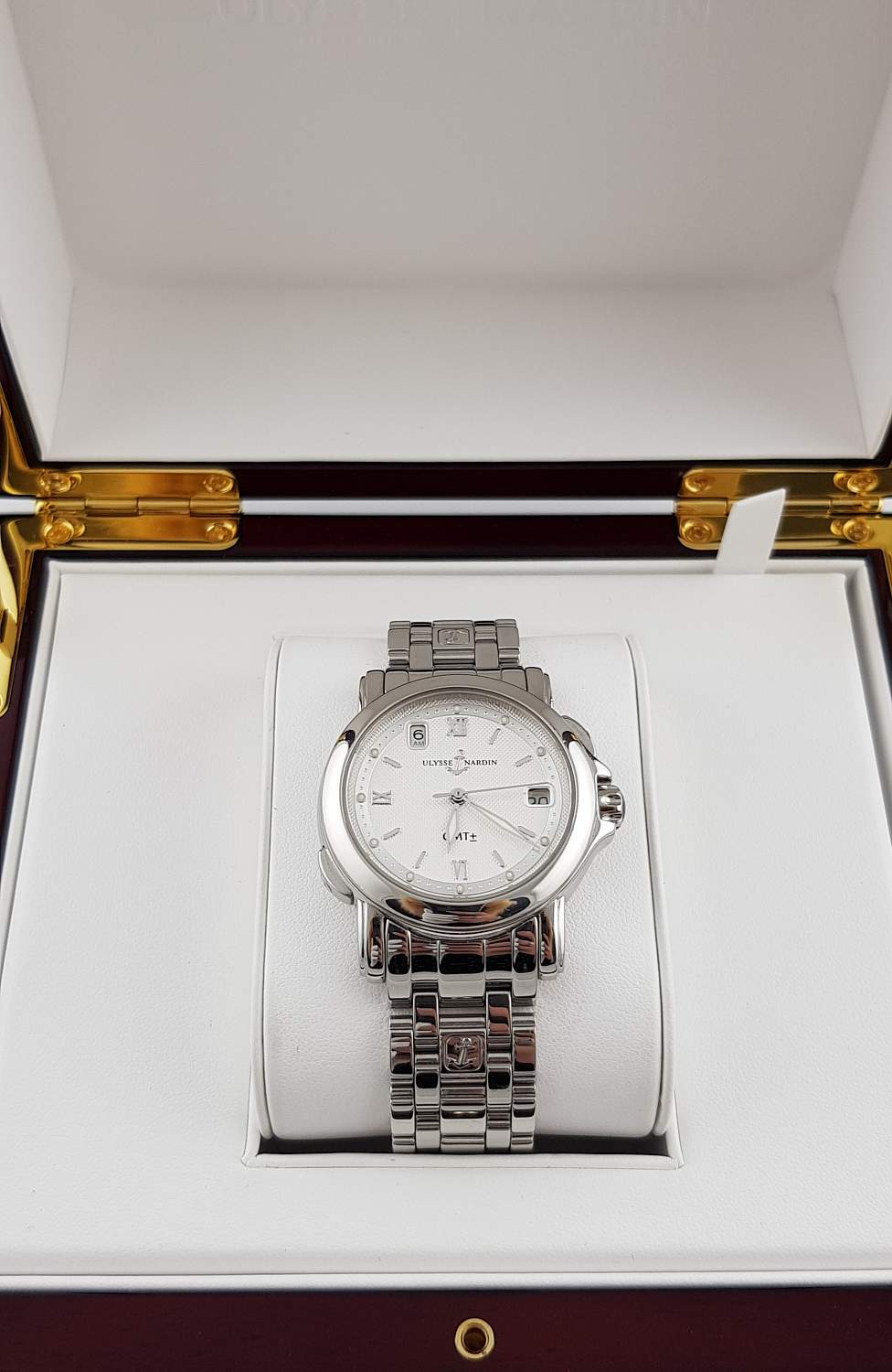 Часы Ulysse Nardin GMT Date Stainless Steel Automatic 203-22