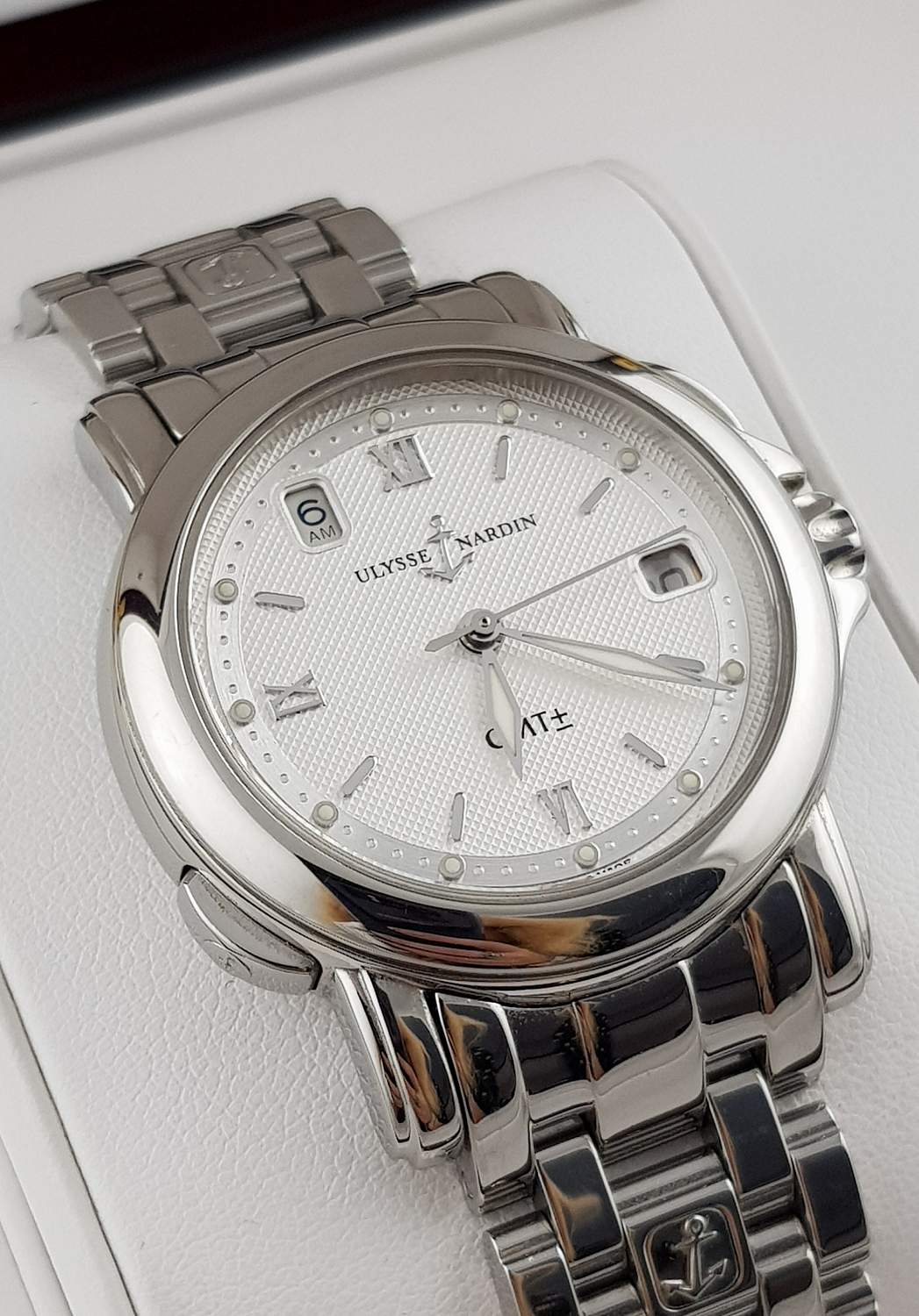 Часы Ulysse Nardin GMT Date Stainless Steel Automatic 203-22
