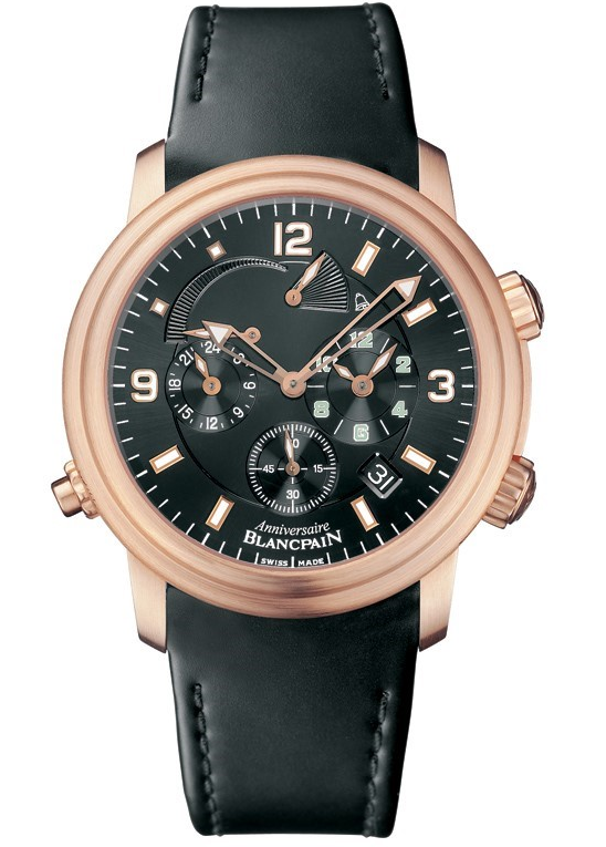 Часы Blancpain Léman Réveil GMT Anniversaire 2041B-3630-64B