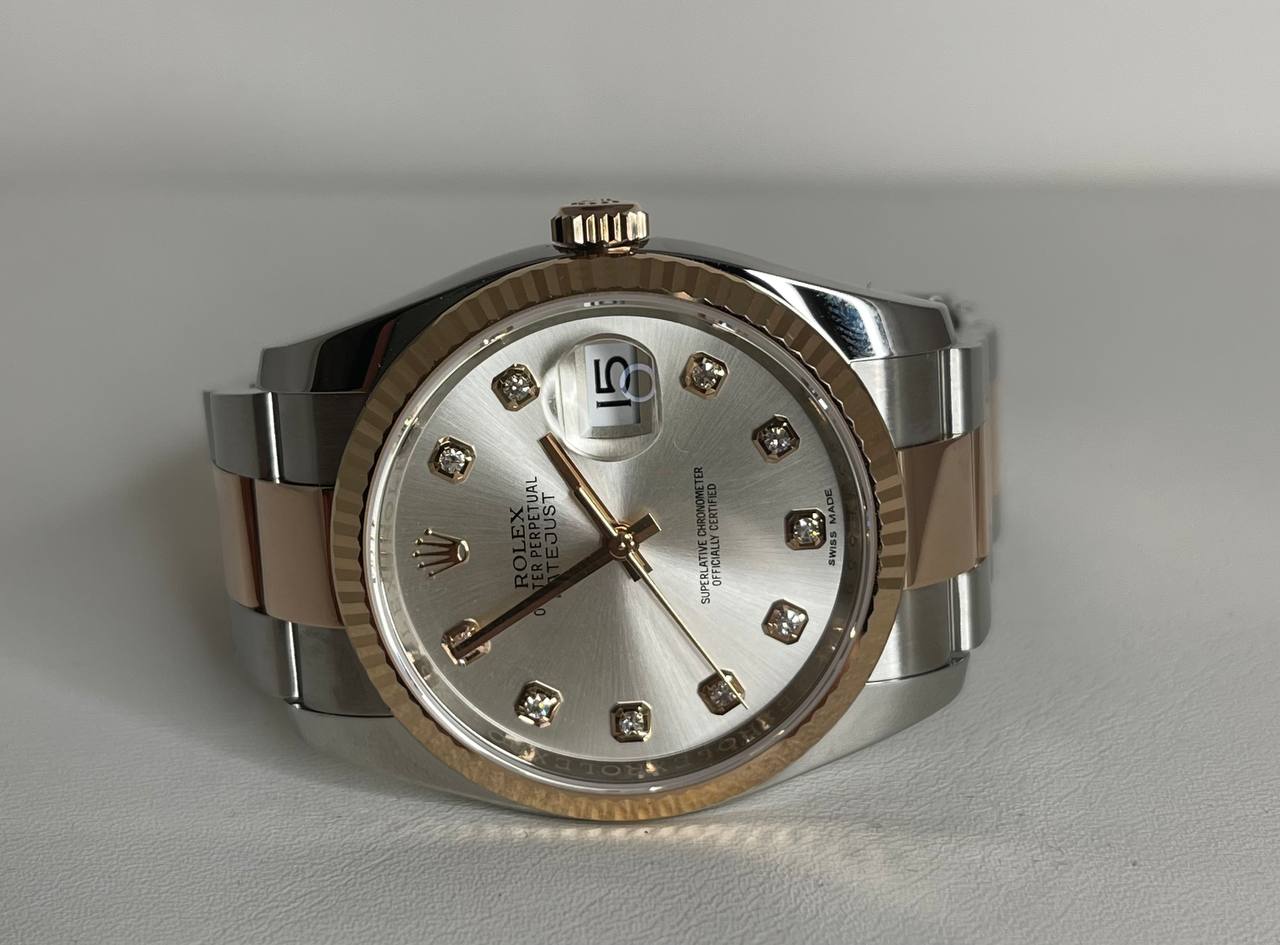 Часы Rolex Datejust 36 mm Steel and Everose Gold M116231-0074