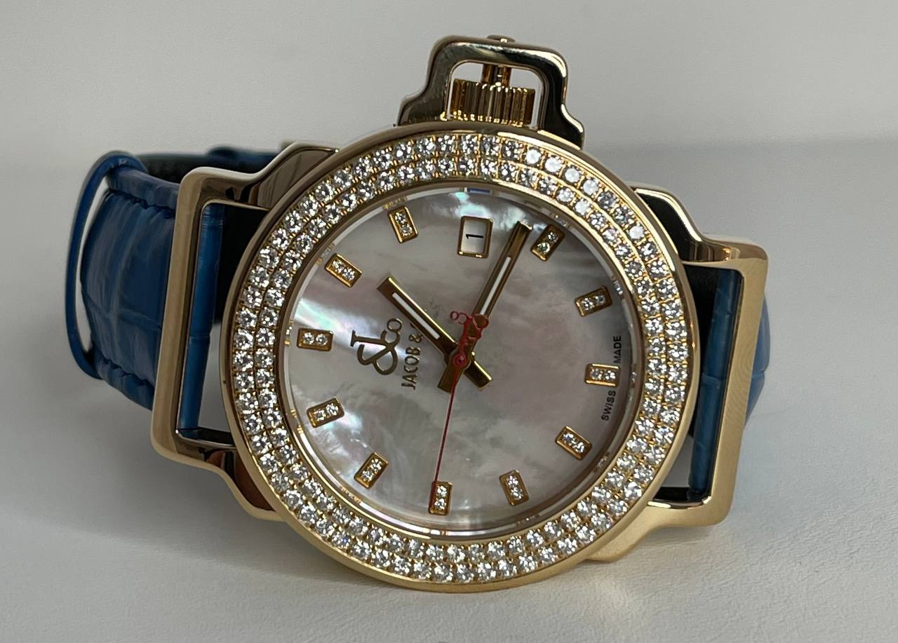 Часы Jacob & Co diamond bezel