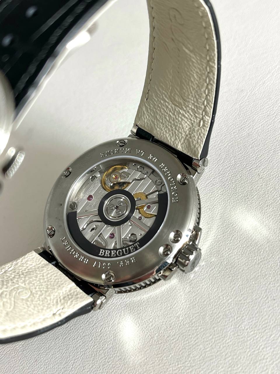 Часы Breguet Horloger De La Marine Titanium 5517TI/G2/9ZU