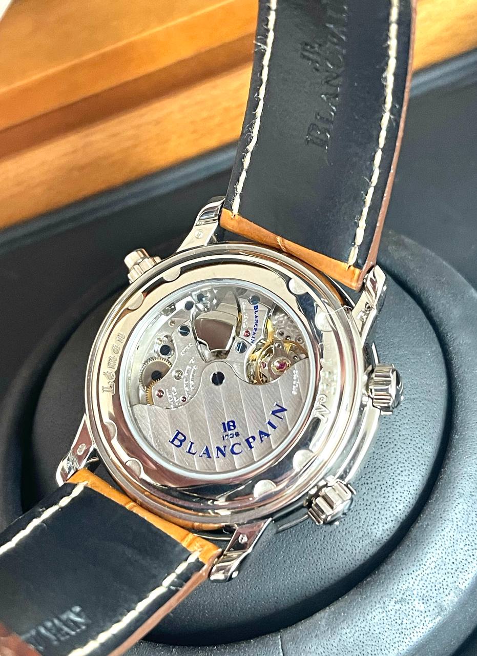 Часы Blancpain Leman Reveil GMT 2841-1542-53B