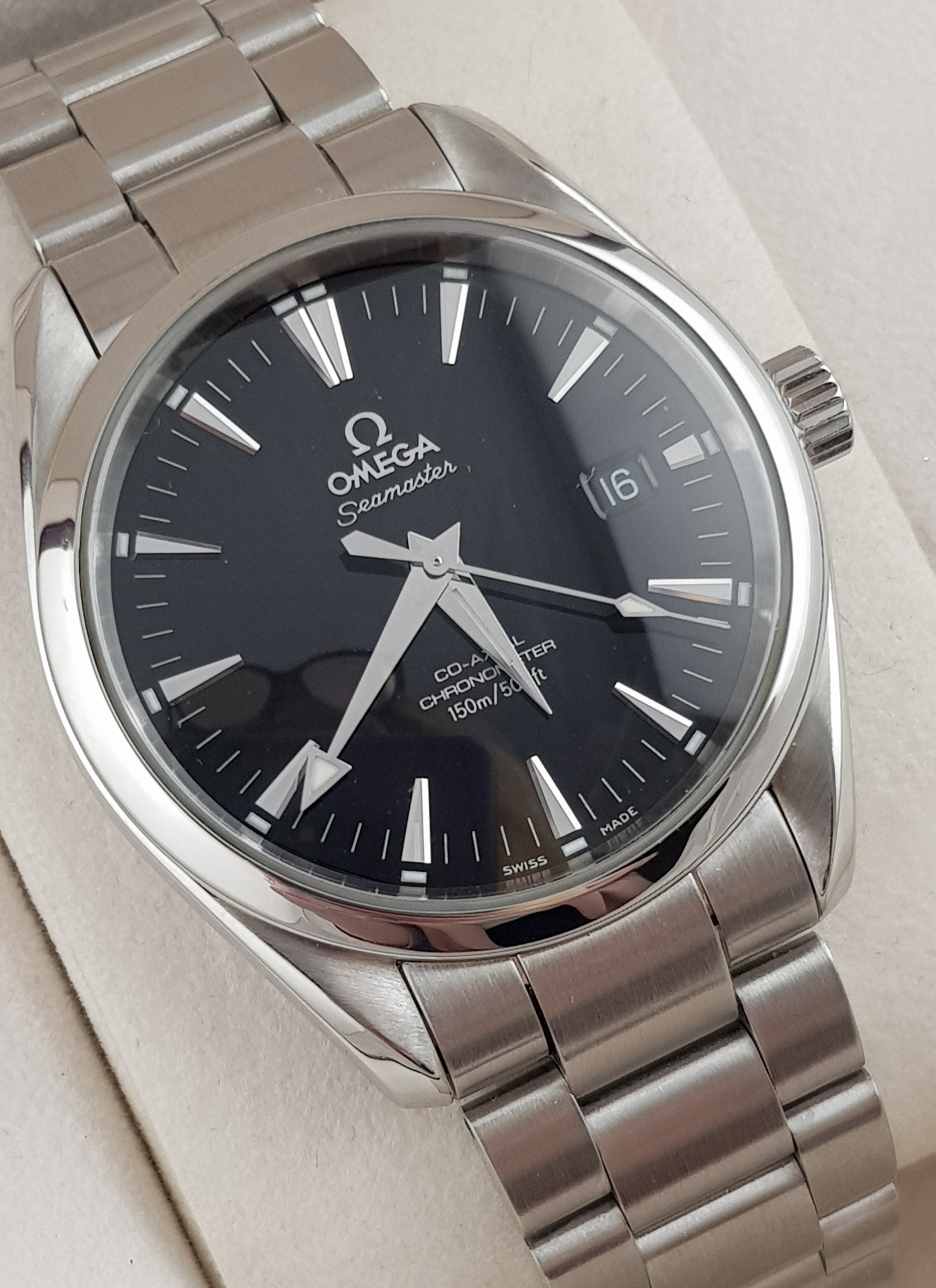 Часы Omega Seamaster Aqua Terra 2503.50.00 (1869) - купить в Москве с  выгодой, наличие и актуальная стоимость