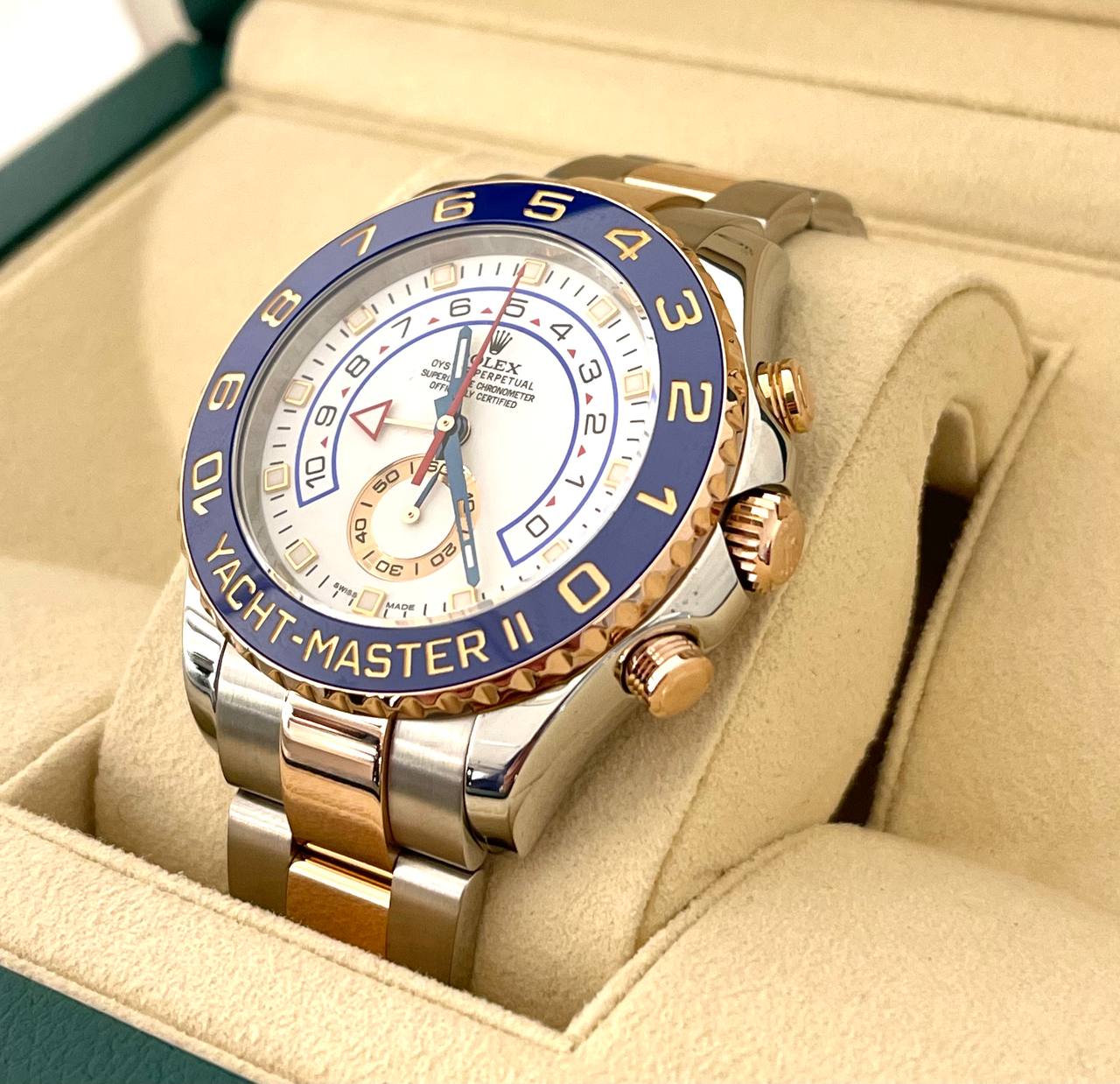 Часы Rolex Yacht-Master II Steel and Everose Gold 116681M