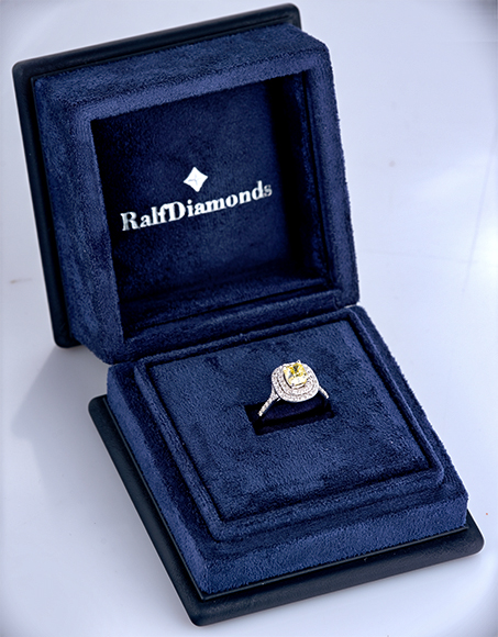 Кольцо с бриллиантом RalfDiamonds  1,50 CT FIY/I1