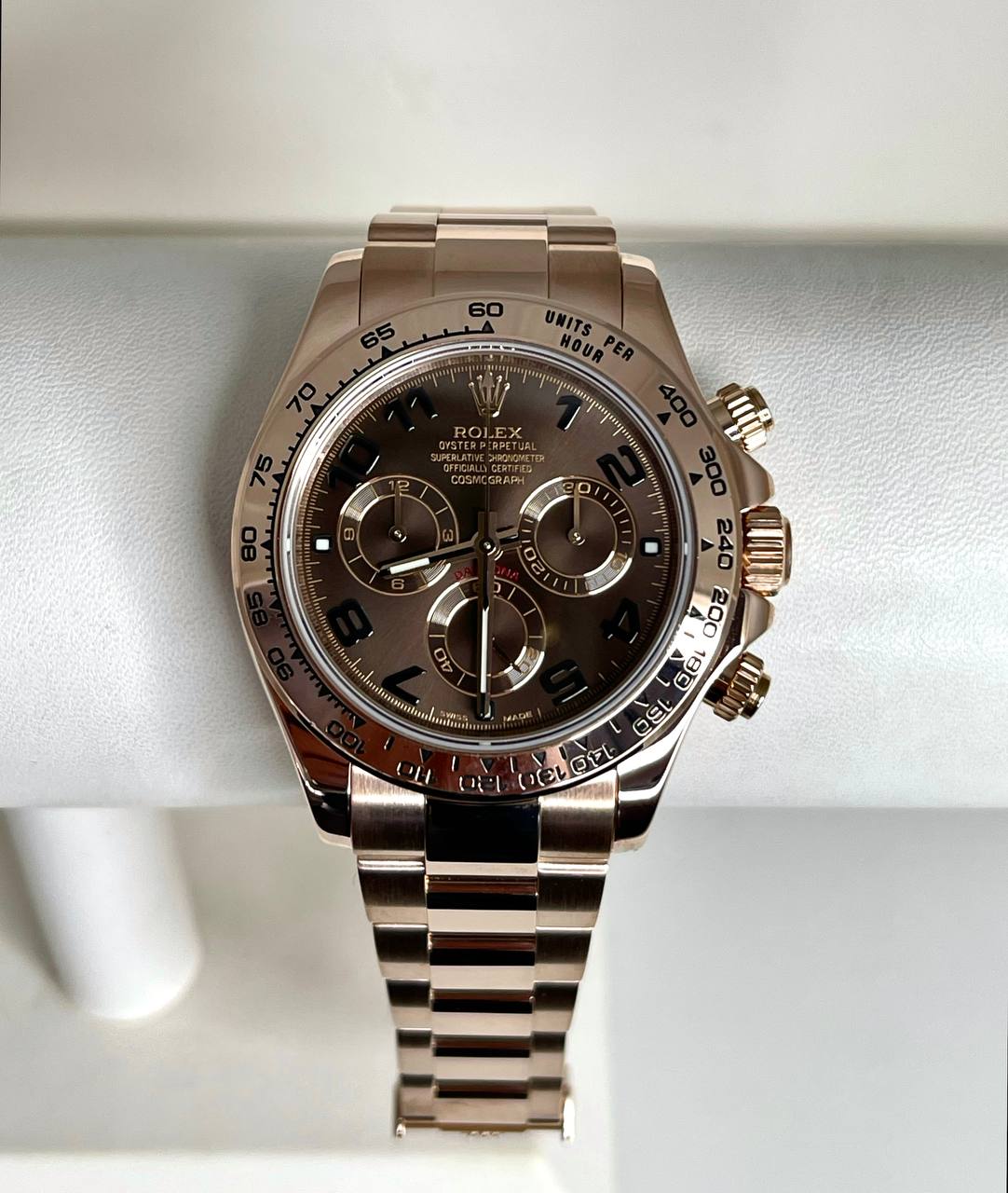 Часы Rolex Daytona Cosmograph 40mm Everose Gold 116505