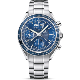 Часы Omega Speedmaster Day Date Blue Dial Chronograph Watch 3222.80.00