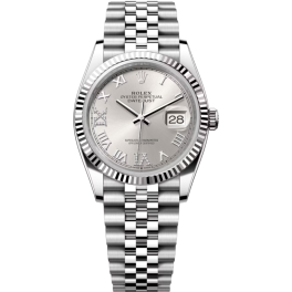 Часы Rolex Datejust 36 mm Oystersteel and White Gold 126234