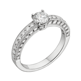Кольцо с бриллиантом Bvlgari B.Zero1 Ring