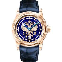 Часы Louis Moinet Mecanograph Russian Eagle LM-34.44.20.AI.RH