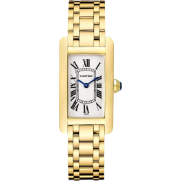 Часы Cartier Tank Americaine Yellow Gold 2482