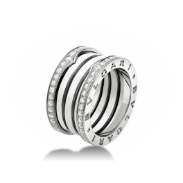 Кольцо с бриллиантом Bvlgari B. Zero1 Ring